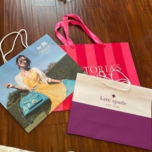 3 bundles of shopping bags